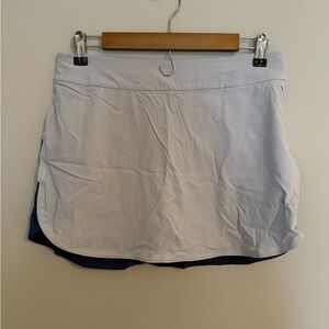 Light blue Outdoor Voices Athletic Skort